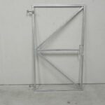 IJzeren poortframe slotkast 180x80 mm