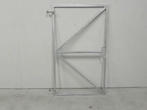 IJzeren poortframe slotkast 180x80 mm