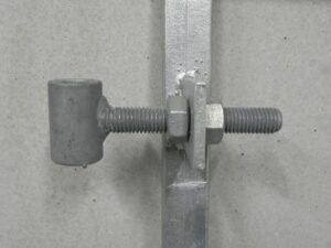 IJzeren poortframe 160-200 cm - Afbeelding 2