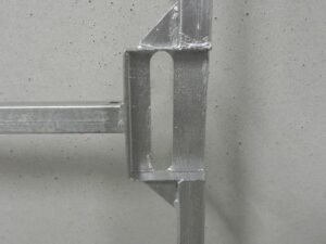 IJzeren poortframe slotkast - Afbeelding 2