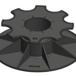 Regelbare terrasdrager  35 - 50 mm