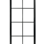 Stalen schuifdeur 957x2095 mm - 8 vaks