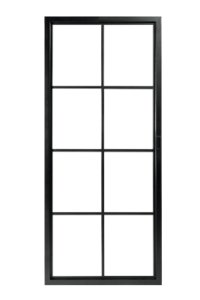 Stalen schuifdeur 957x2095 mm - 8 vaks