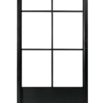 Stalen schuifdeur 957x2095 mm - 6 vaks