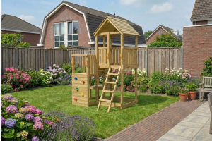 Speeltoestel Penthouse grenen - Afbeelding 3