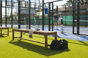 Teak Tennisbank Court