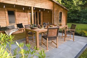 Teak Tafel Modern - Afbeelding 2