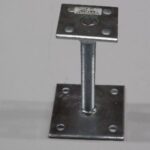 Plaatanker verstelbaar 160 mm