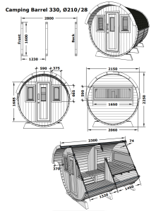 Camping Barrel 3.3 - Afbeelding 4