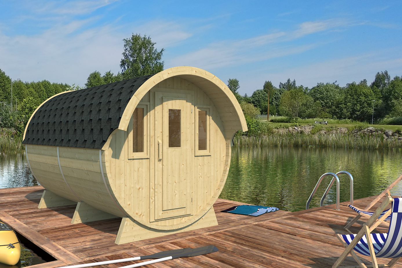 barrel 330 Camping Barrel 3.3 - Afbeelding 1
