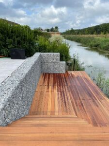 Gabion hoofdmat 100x200 cm - Afbeelding 3