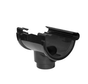 PVC dakgoot 100 mm: Gootuitloop - Afbeelding 2