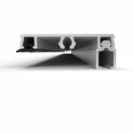 Klemprofiel 60.10 Zijkant - tbv 10mm glas - Afbeelding 2
