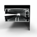 Klemprofielset dwl Solar - Onderprofiel - 80.7 RAL Zijkant Sierlijst - Afbeelding 4