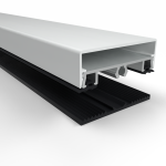 Klemprofielset - Oplegrubber - 60 RAL Midden Sierlijst