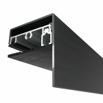 Klemprofielset - Oplegrubber - 60.10 RAL Zijkant Sierlijst - Afbeelding 3