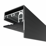 Klemprofielset - Oplegrubber - 60.16 RAL Zijkant Sierlijst - Afbeelding 3