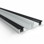 Onderprofiel 60 - Glasrubber 2,5