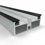 Onderprofiel 60.22 - Hoog - Glasrubber 2,5