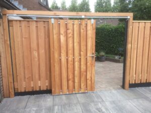 Schuifpoort Red Class Wood 150 cm