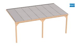 Veranda XL muuraanbouw Basic - Afbeelding 2