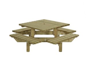 Picknicktafel Vierkant 195x195 cm