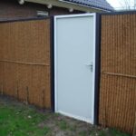 Geluidsschermdeur hardhout