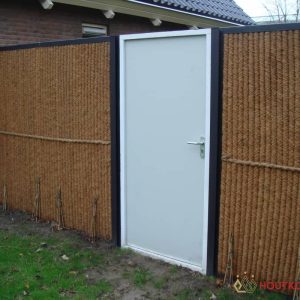Geluidsschermdeur hardhout