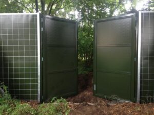 Geluidsschermdeur aluminium - Afbeelding 8