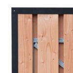 Luxe stalen rand voor tuinpoorten - Afbeelding 3