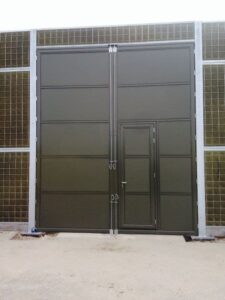 Geluidsschermdeur aluminium - Afbeelding 7