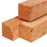 Paal 14x14 cm Red Class Wood