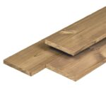 Thermoline grenen plank 1,8x14.1x450 cm