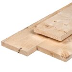 Steigerplank 2,9x19 cm