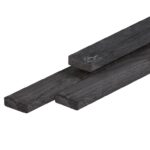 Stachetteregel 2,1x4,5x300 cm Zwart Douglas