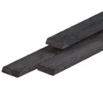 Rhombus 2x6,7 cm Zwart Douglas