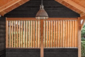 Flex Fence Zwart 166 cm Zelfbouwpakket - Afbeelding 5