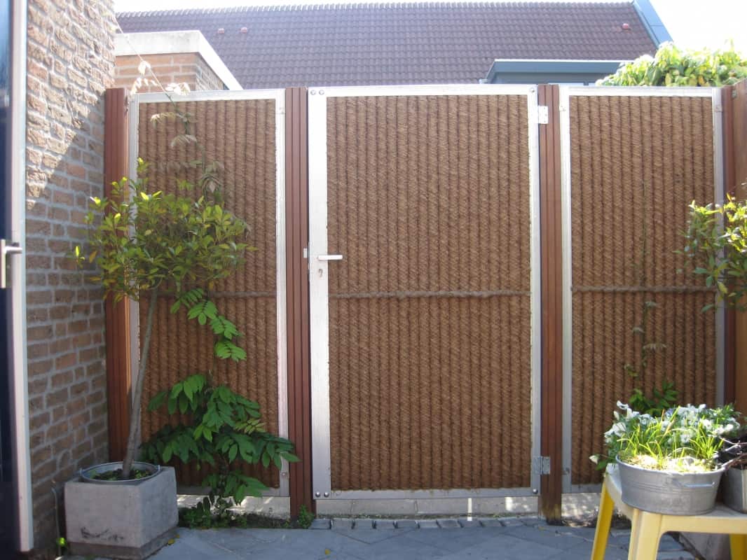 Tuinpoort bamboe/kokos
