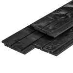 Channel siding 1,8x14,5 cm zwart