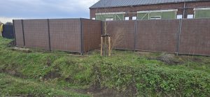 Kokowall LITE cortenstaal geluidsscherm