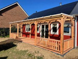 Veranda vrijstaand met glas - Afbeelding 6