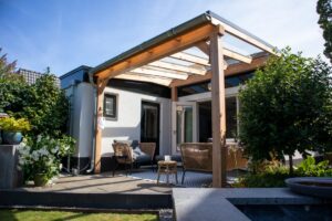 Veranda vrijstaand met glas - Afbeelding 3