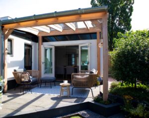 Veranda vrijstaand met glas - Afbeelding 4