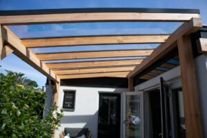 Veranda vrijstaand met glas - Afbeelding 2