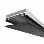 Klemprofielset - Oplegrubber - 80 RAL Midden Sierlijst - Afbeelding 3