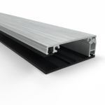 Klemprofielset - Oplegrubber - 80.16 Zijkant