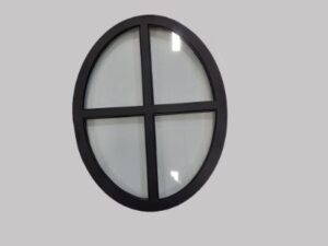 Ossenoog vast 620x800 mm dubbel glas - Afbeelding 2