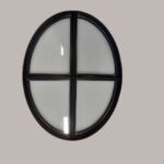 Ossenoog vast 620x800 mm dubbel glas
