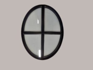 Ossenoog vast 620x800 mm dubbel glas