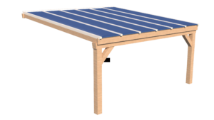 Veranda XL muuraanbouw met glas - Afbeelding 4